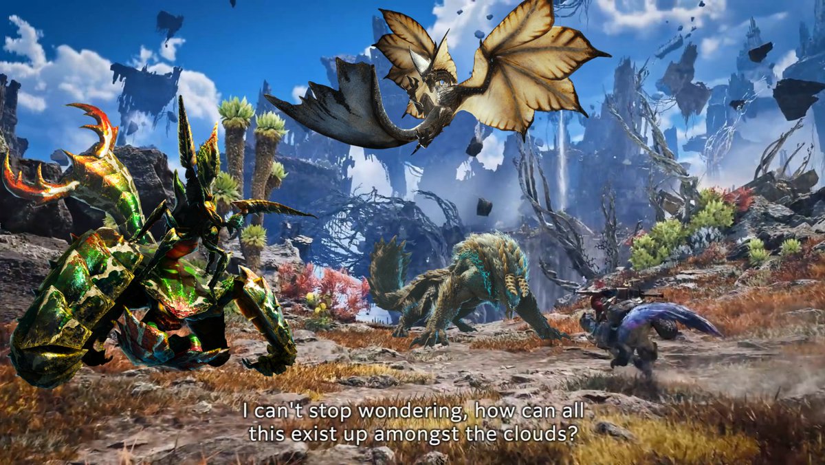 livio_art's tweet photo. We don't know the inclemency yet but I wouldnt be surpised if its a "dragon wind" inclemency that would push away the frigid high-altitude air in a harsh dragon railstorm perhaps.

Allowing for many mountainous species to thrive here: https://t.co/2l9yhmvqOB