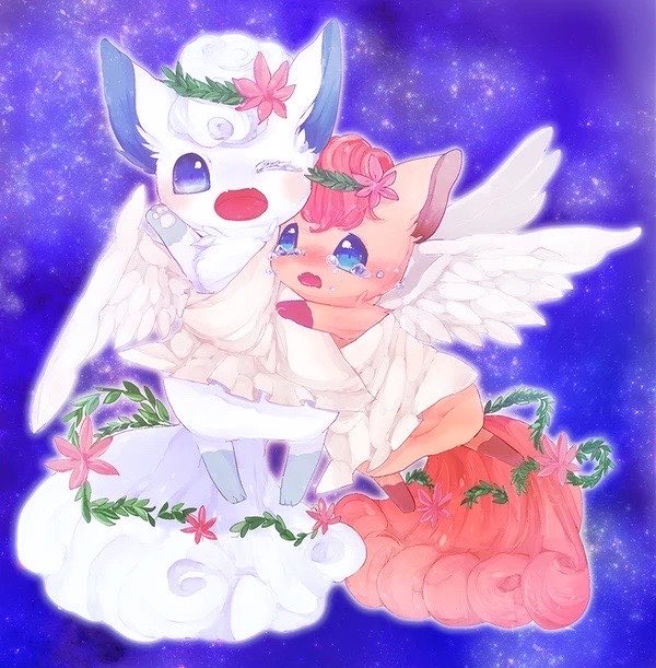 chikuwa222's tweet photo. 2017年に描いたロコンの日の双子座ロコンがでてきた！
凄く自由に描いてて結構すきかも https://t.co/sP02SftNXb
