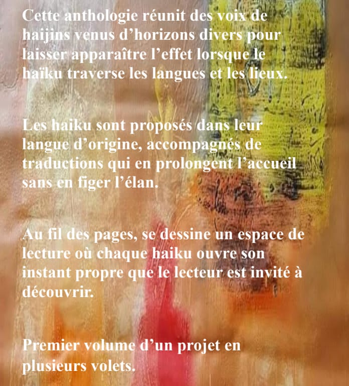 CallusPaul's tweet photo. Congratulations to Benfares Mohammed for compiling this anthology that features haikuists from different parts of the world. Thank you for including mine. https://t.co/mUkDLWnPmi