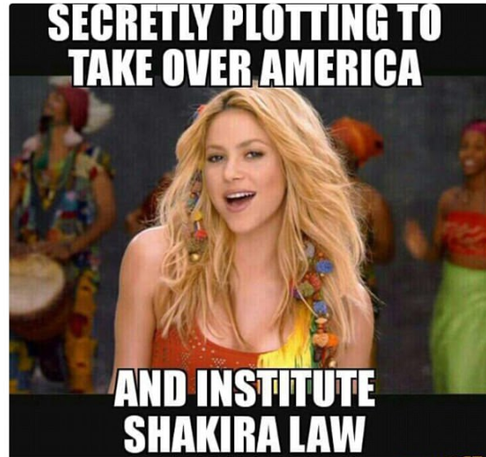 0ooze1's tweet photo. @adammocklerr This is living under the Shakira Law everybody! https://t.co/RP5nXbfRou