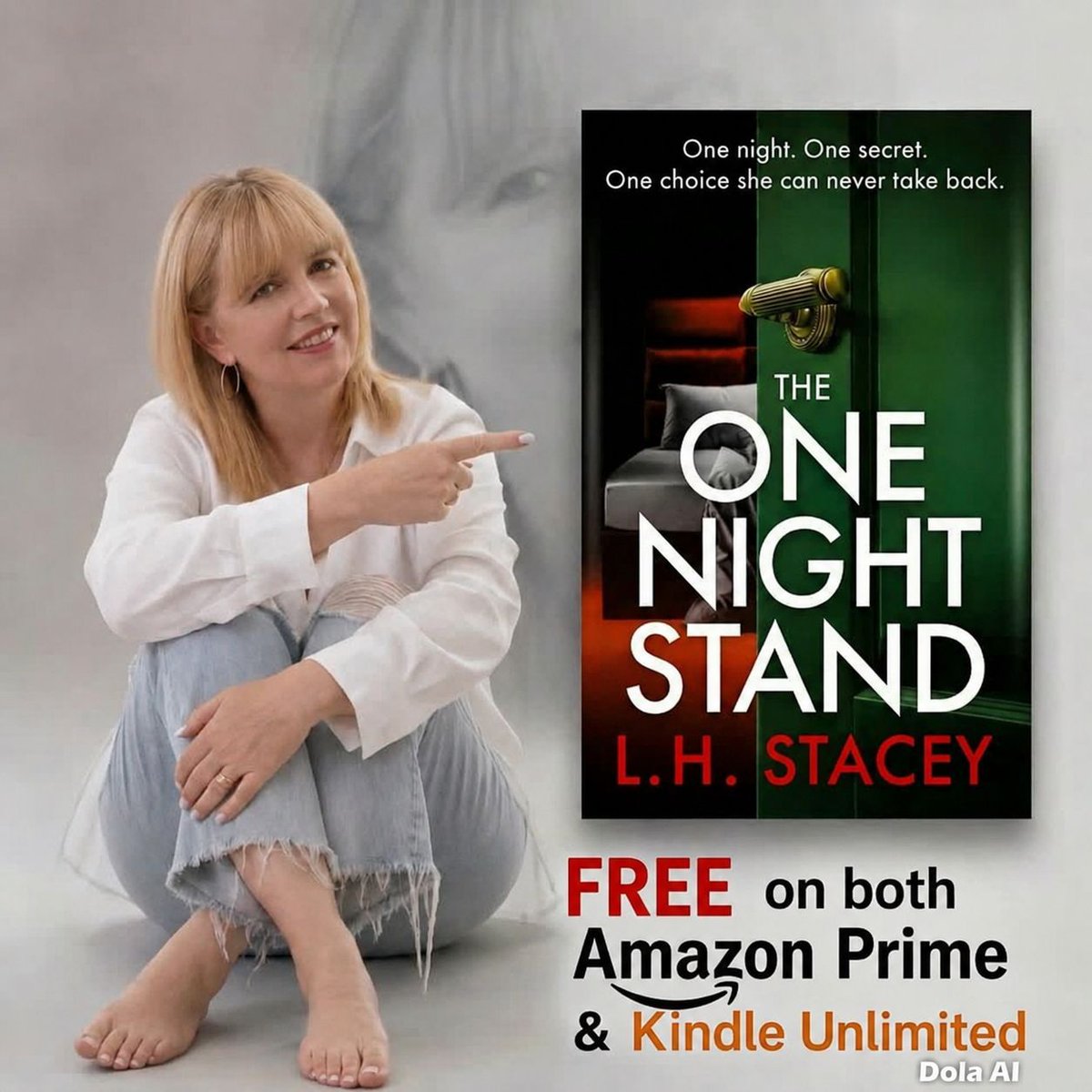 LyndaStacey's tweet photo. One choice. One secret. One mistake she could never take back!
📘 NEW chilling psychological thriller.from the BESTSELLING author of The Fake Date, L. H. Stacey. 🔪 
Here's the link: https://t.co/bcWRMiQB28 📕@Boldwoodbooks #thriller #kindleunlimited 🔪 🔪 https://t.co/BWTAwEjqNz