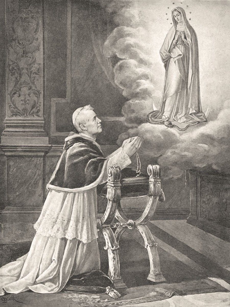 JefferyFasching's tweet photo. Liberal Catholics are wolves in sheep’s clothing. You will be called clerical, intolerant, retrograde, but pay no heed to the derision and mockery of the wicked. Have courage; you must never yield, nor is there any need to yield…

St. Pope Pius X https://t.co/NrUEVBOhdY
