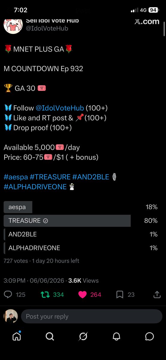 iluvtrsr_'s tweet photo. @IdolVoteHub @treasurepolls #treasure https://t.co/vBm06y9RXq