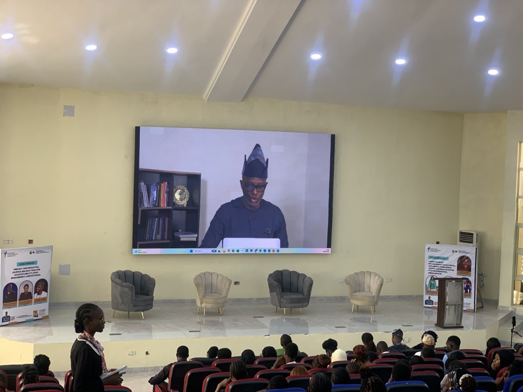 Angelic__esther's tweet photo. ICJC 2026 is ongoing, and we are excited to welcome participants, speakers, and guests to this important conversation on youth-driven journalism and national cohesion. https://t.co/etWh2HGEZ3