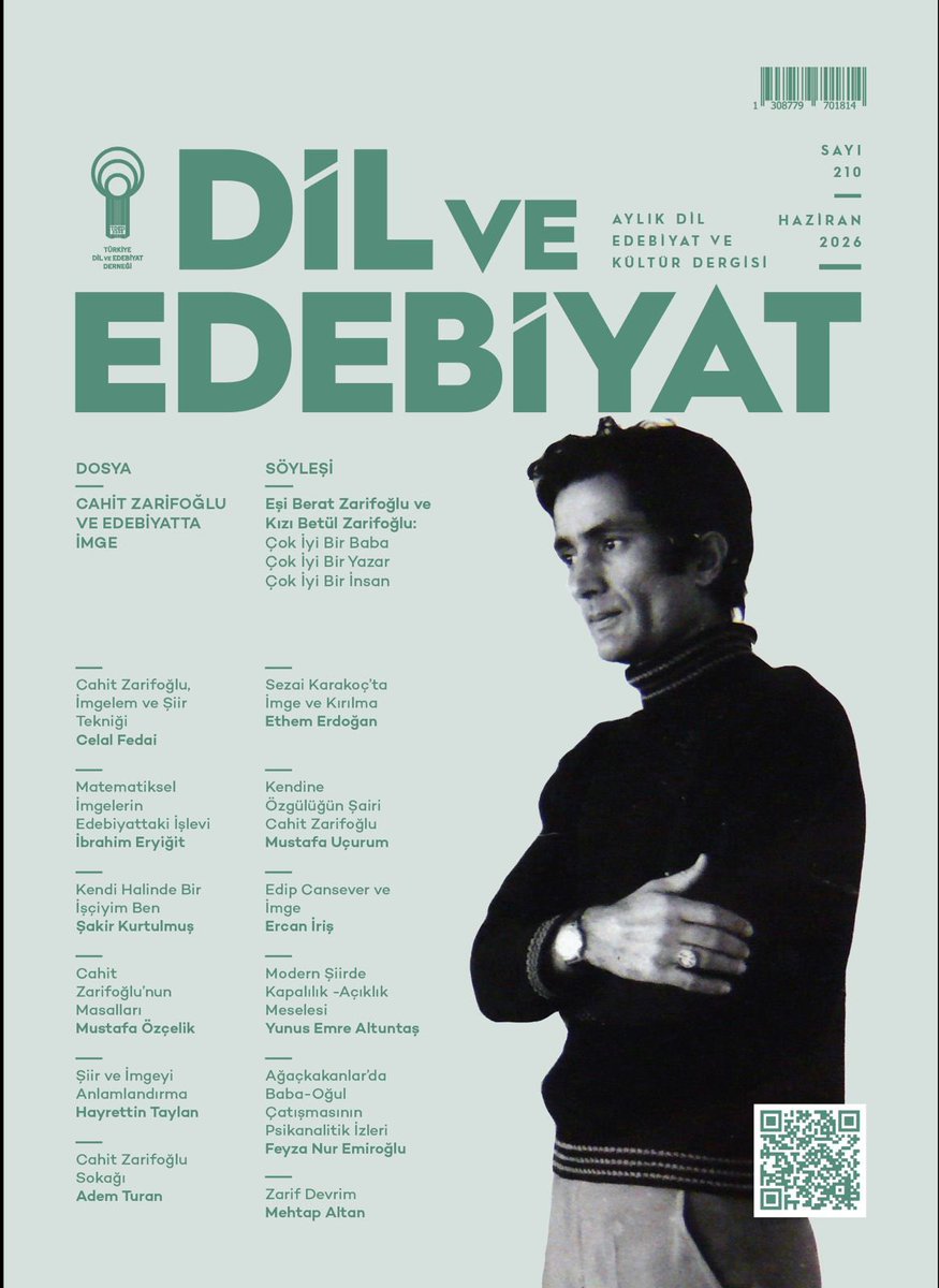 ozcan_unlu's tweet photo. Nihayet matbaadan çıktı…
Bundan sonrası okurumuzun takdiri…

#DilveEdebiyat Dergisi, “Cahit Zarifoğlu ve Edebiyatta İmge” dosya konusu ile bayilerde…

Usta isimlerle genç imzalar buluştu.
Şiir, hikâye, kitap yazıları, eleştiri, deneme…
Derginin sayfalarında… https://t.co/cr3whMAqT7