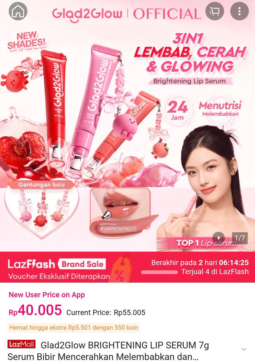 ItsMeCan17's tweet photo. siapa yang suka produk multifungsi? 🙋‍♀️ aku langsung tertarik karena bisa bantu bikin bibir terlihat lebih fresh. cocok banget buat misi Beli Kebutuhan Murah sambil berburu crazy brand mega offer s.d. 95% 😍✨
https://t.co/RV2dn87M97 https://t.co/wOU5lVVDJQ