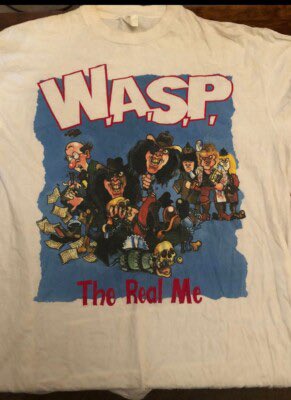 CledusSnow89's tweet photo. @leethommo WASP were bloody brilliant - I prefer their cover of the real me to the original.  Even had the T shirt..! https://t.co/eLUTk6zMgZ