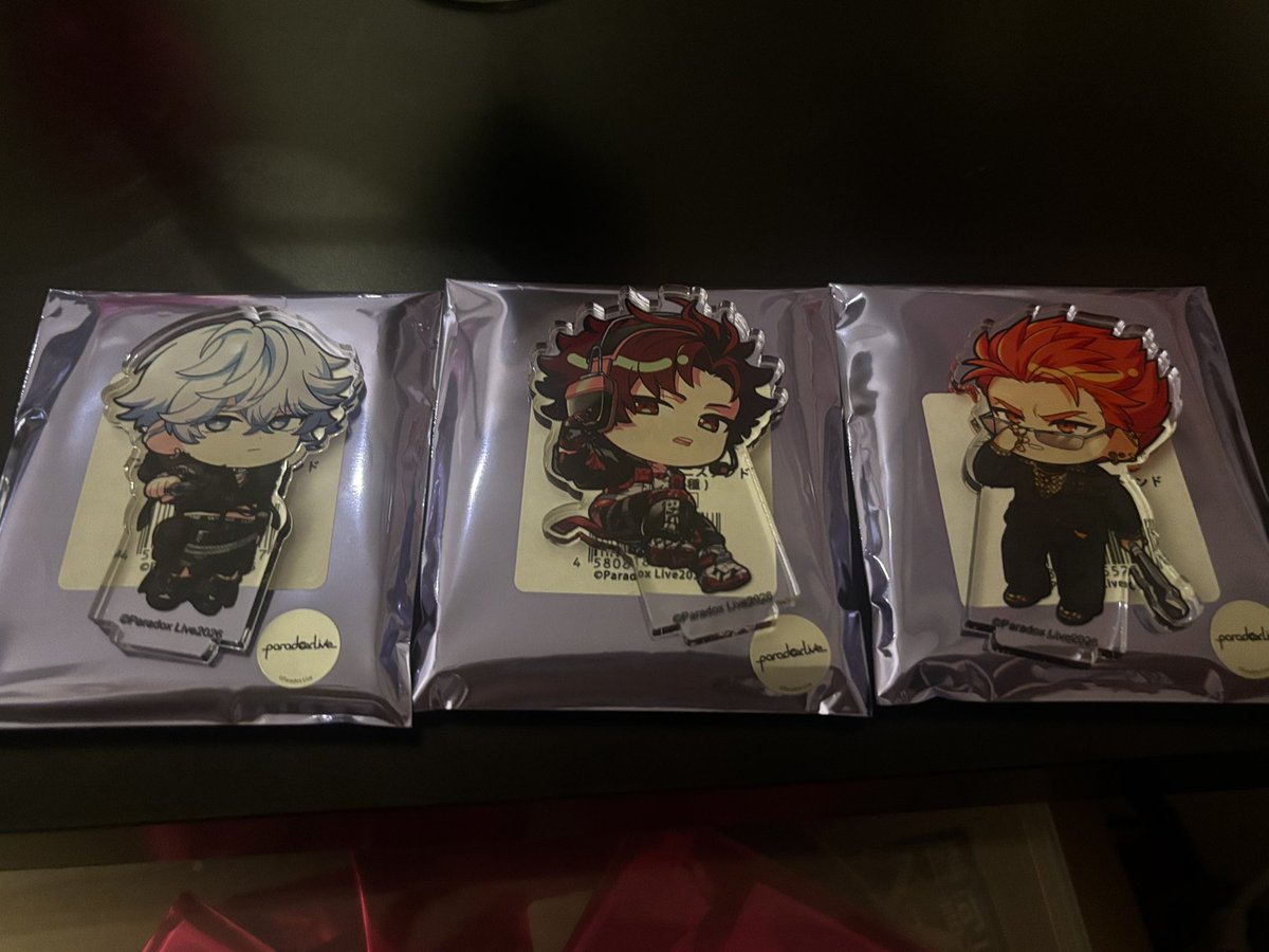 sr_r13's tweet photo. 【交換】Paradox Live パラライ SMILE BASE  カフェ スマイルベースカフェ 缶バッジ アクリルカード 特典 アクスタ

【譲】アレン リュウ 四季 那由汰 依織 北斎 紗月 玲央

【求】夏準

郵送交換希望
お気軽にお声かけください🙌🏻 https://t.co/LWg0CBIgUa