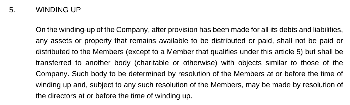 ONEUKBA's tweet photo. @_AdvanceUK @AUK_Forum 
Having studied the Company Limited by Guarantee "Advance UK Party Ltd" and it's registered Articles of Association, and also the Private Litd company "GBP Corporation Limited" I question why in extreme haste @BackBrexitBen wishes to move Advance Assets into what appears to be a Trojan horse private Ltd company set up and owned by a close friend of @Nigel_Farage, Claire Bullivant, namely GBP.
I also was shocked to see in the Winding-Up section of the Articles  of Associationan express statement forbidding members (who hold a significant position in a Company Limited by Guarantee) from receiving any funds at closure.
The section does say that funds may be transferred on winding up to a similar venture, but I question how GBP which is not a political party fielding candidates can be considered to have "objects similar to those of the Company"

So my message is we MUST NOT act in haste and therefore reply to @benhabib6 rejecting this rushed proposal emailed to all members. (see my reply)

Please retweet for maximum coverage.