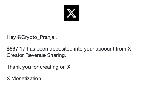 Crypto_Pranjal's tweet photo. Good way to start the day.

ElonFi paying off.

For those asking how I grew my X account, here's a beginner-friendly guide: https://t.co/H4epWaCyMQ https://t.co/J3k5REiAyg