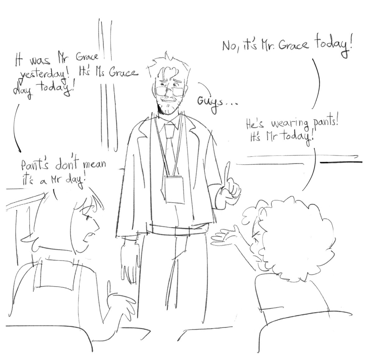 Stiff_Stiffyck's tweet photo. My silly he/she grace idea was a hit on tumblr. Maybe yall will enjoy this too. https://t.co/Ir5XWZ9lRq