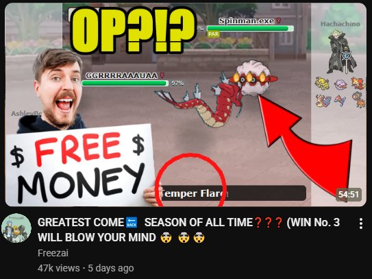 Berryandon's tweet photo. @DNCHI77 In what's already a pretty specific niche of comp Pokemon memes, God draft league memes are some of the funniest inside jokes and mon slander when something like this happens, that's why I love drafts that do awards. This got voted for best moment last season and we made this https://t.co/8c1mql5qGO