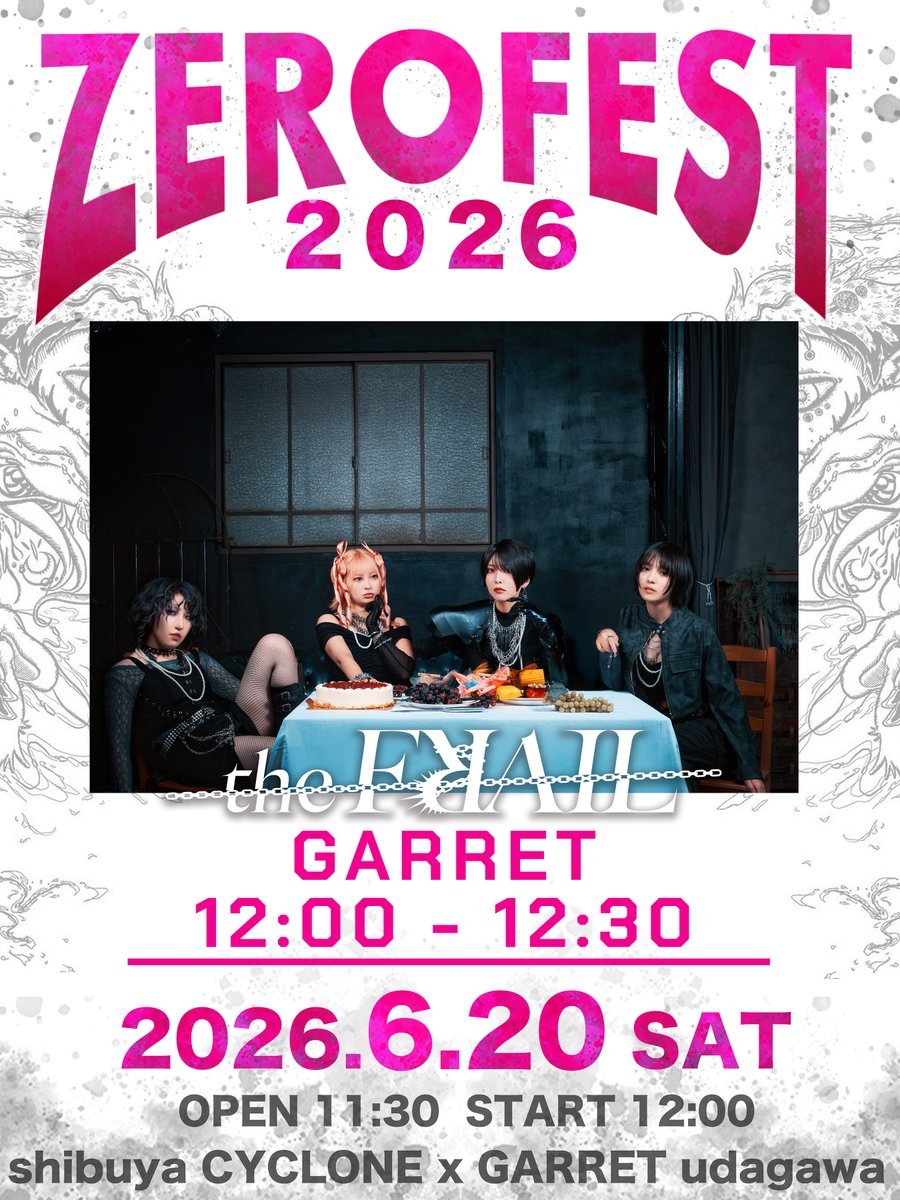 ZeroBand0's tweet photo. ▷Tシャツ付き前売りチケット◁
クレカのみ：https://t.co/TovIiJWTU9
コンビニ支払い等対応：https://t.co/JoOabCRiKs
※ 事前配送で6月10日以降に順次発送いたします。
※紙チケット付きTシャツは6月14日で締め切りとなります。
※紙チケットになります。

▷通常前売りチケット◁
[LivePocket ]: https://t.co/6bTJgz53tF
※電子チケットになります。

以下の順番で入場順となります
【1】前売り券（Tシャツ付き紙チケット）
【2】前売り券（live pocket）
【3】当日券 / 取り置き