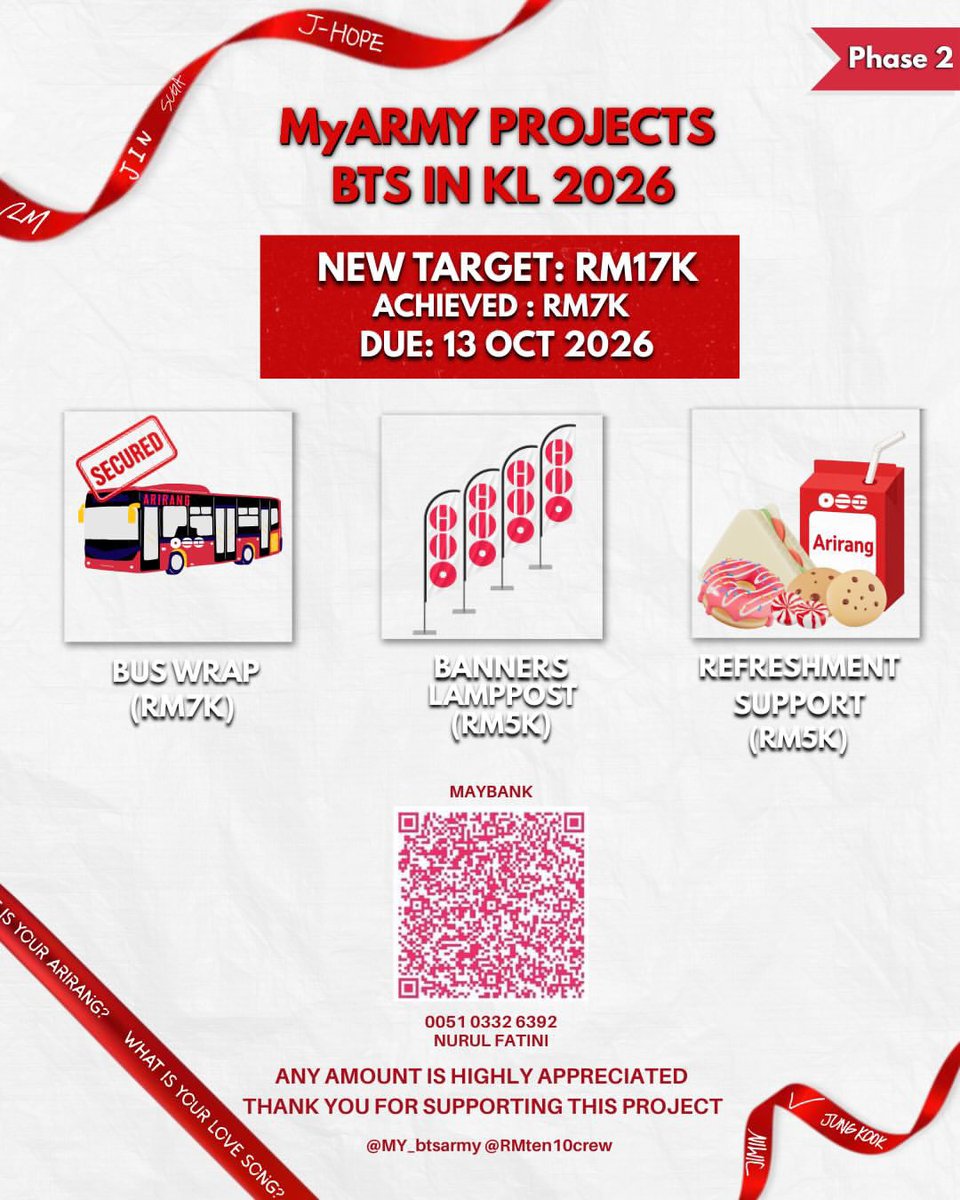 BTS Malaysia ARMY⁷ tweet media