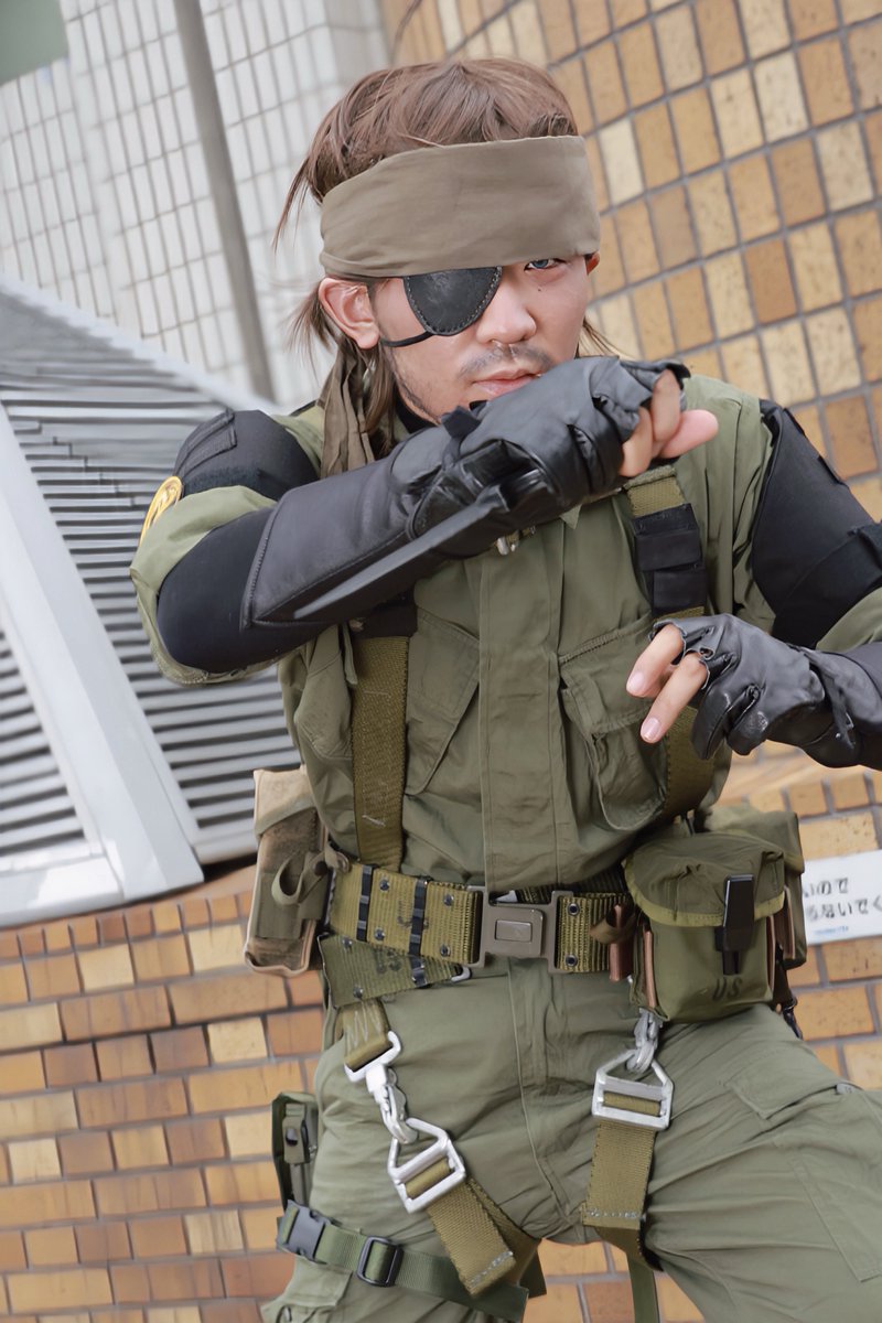 anbako1945's tweet photo. コスプレ/cosplay
METAL GEAR SOLID PEACE WALKER

BIG BOSS

　　　　　　ー CQC ー

#アコスタ池袋
#MetalGearSolid https://t.co/w7KKVT3rBt