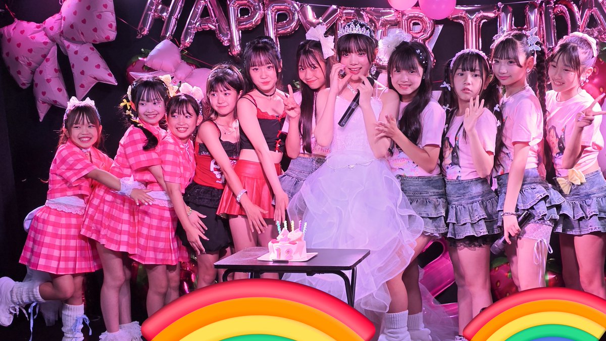 tun__ta's tweet photo. 今日の現場は
ののりこｻﾝの生誕祭でした🎂
とてもお美しかったです☺

#野々下璃子
#ののりこ
#天神娘 #てんむす  
#さらきこ
#めんたい娘 https://t.co/3rnkaBGavS