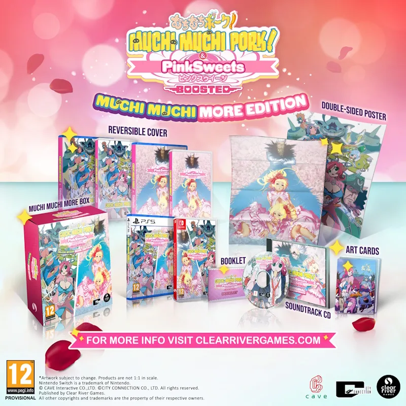 SteelbookV's tweet photo. Muchi Muchi Pork! & PinkSweets Boosted : Muchi Muchi More Edition en précommande ⤵️

Amazon,
PS5 : https://t.co/3fqsILammt
Switch : https://t.co/wO7vRlx4N7

Just For Games,
PS5 : https://t.co/azn6S56iyW
Switch : https://t.co/1sdvSJ6ebP

Infos ; https://t.co/hiQbCDCJ8e #pub