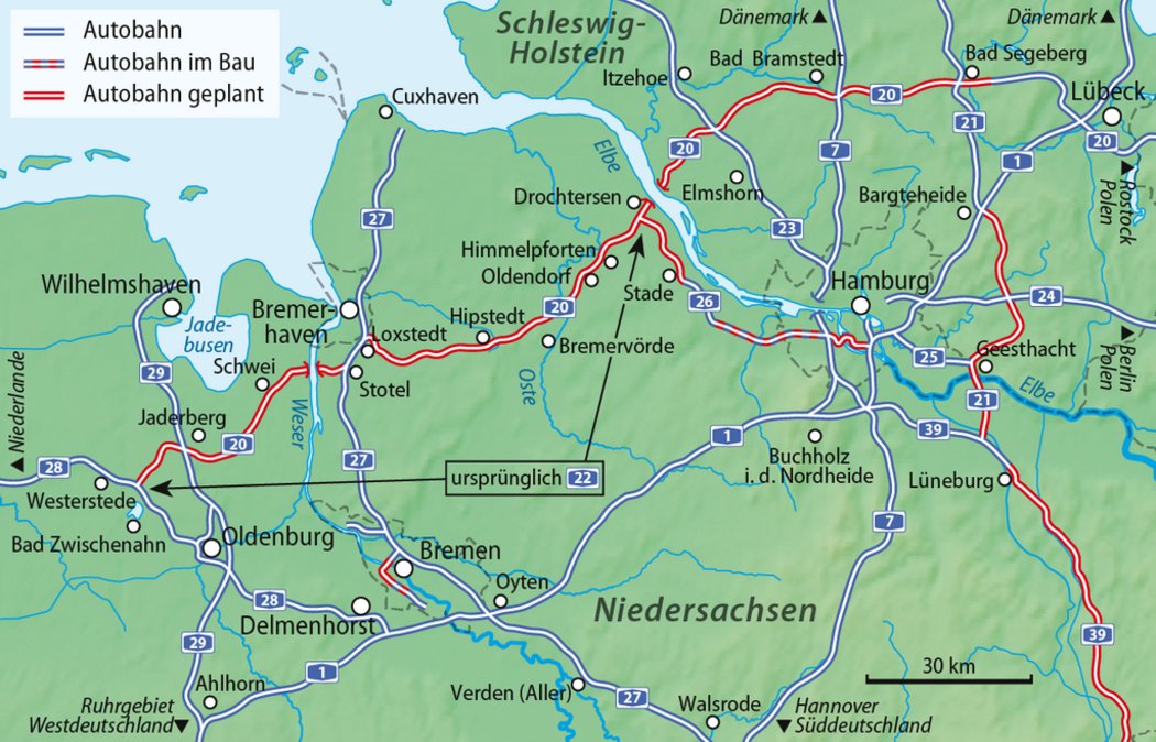 Frentzhart2's tweet photo. Die neue geplante Autobahn #A20 ist ein Projekt der Schande &amp; Symbol der verheerenden Verkehrsplanung von #CDUSPD, jeder kleinste Landzipfel muss mit dem Auto in 🇩🇪schnell erreichbar sein, bei dem Vorhaben spielen Moore/Biotope keine Rolle 😠
#mobilitätswende https://t.co/h09JEE8RWX