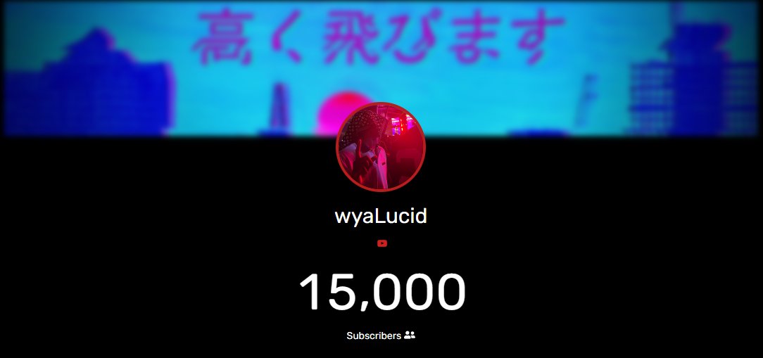 wyalucid's tweet photo. hit 15k on Youtube I love you all so much https://t.co/lcAcOpxnff