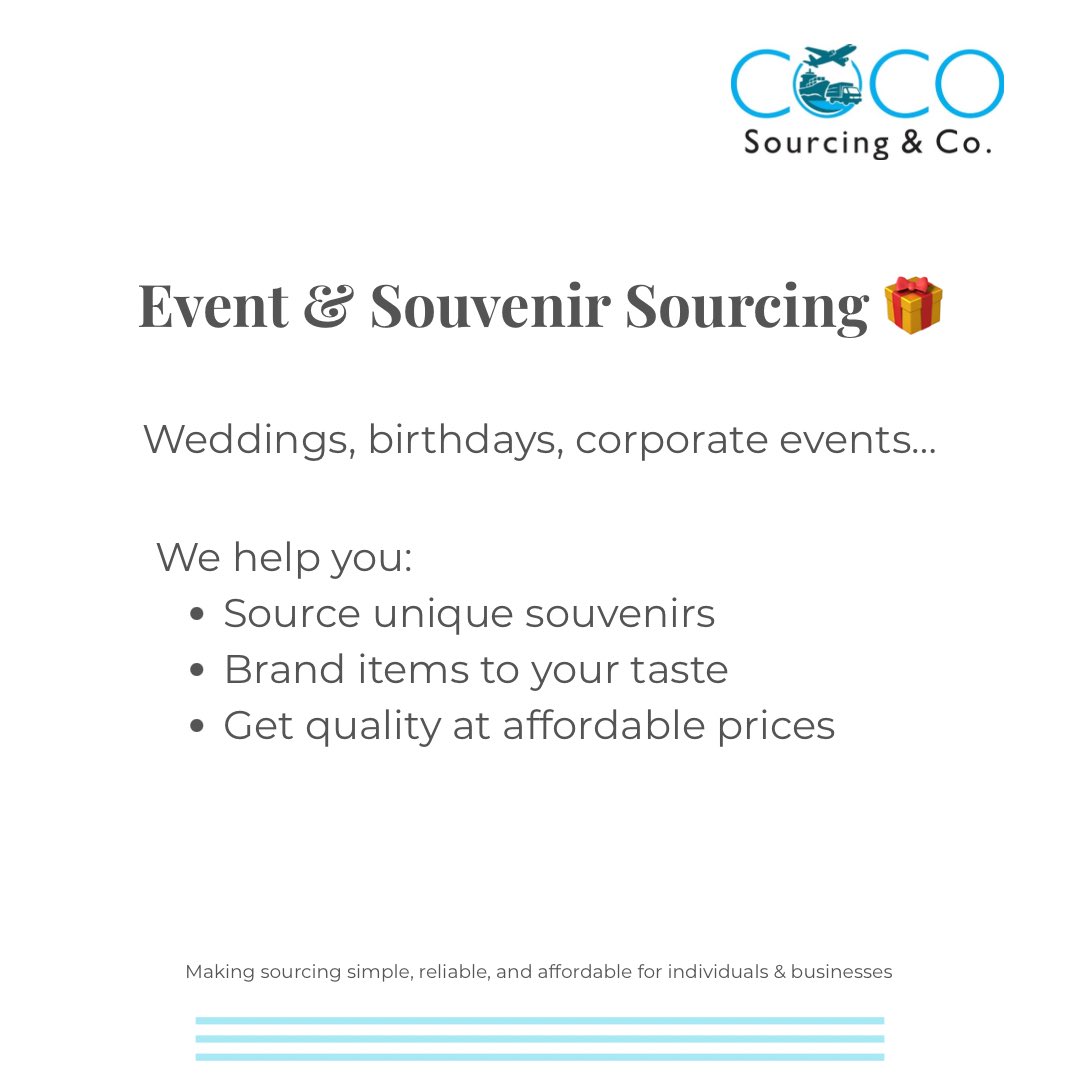 Coco_SourcingCo's tweet photo. Looking to source products from China? 🇨🇳✨

We help individuals and businesses source, brand, and import quality products directly from trusted suppliers.

Swipe through to learn more 🤍

If it’s made in China, we can source it
#preoder #smallbusiness #fypシ゚viral #china https://t.co/F60TRwi6jn
