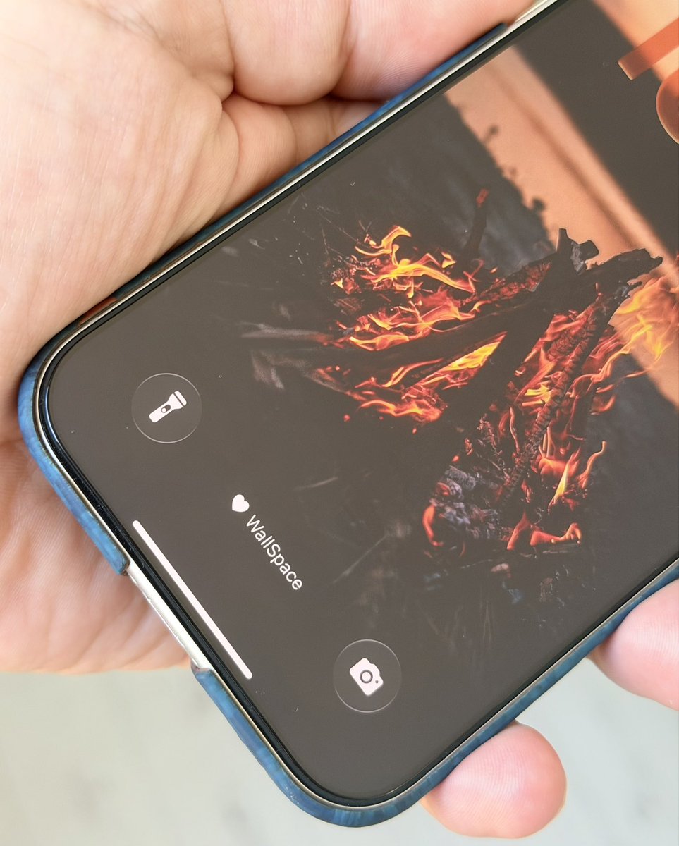 SpaceWall's tweet photo. Into the Fire 🔥🌅

A simple campfire, a quiet evening, and the perfect wallpaper.

Deep Effect makes this scene feel even more alive on your lock screen ✨📱

#wallspace #deepEffect #iphonewallpaper #lockscreen #wallpaper https://t.co/RxPrpNF1ZT