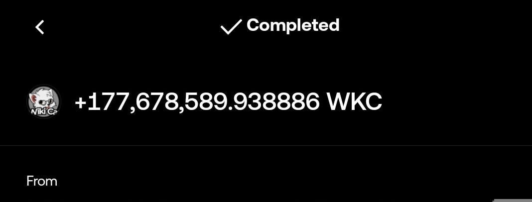 Chizyweb3's tweet photo. I just added 177 million wiki cat to my holding my target is 10 billion wiki cat 😺 https://t.co/5WcrFhVXi5