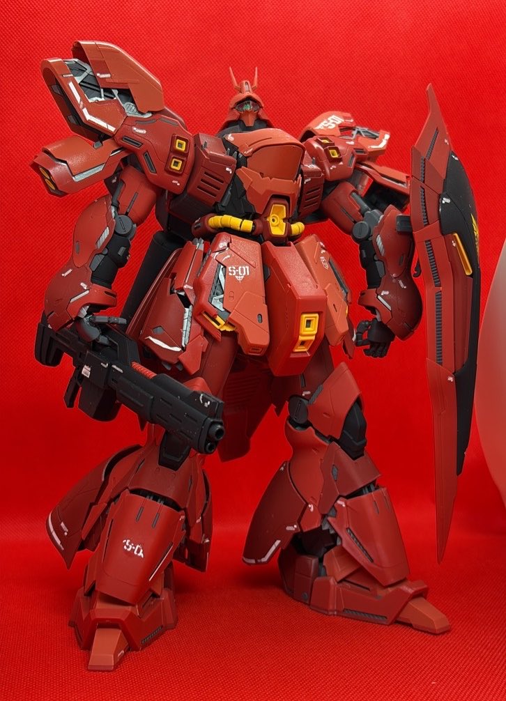 GundaMeat's tweet photo. #仁王立ちしてる写真を貼るとフォロワーさんが増えるようだ

我が美しい肉厚ダイナマイトボディ
サザビー ver.Kaをだそうではないか。 https://t.co/x6kIitDHe0