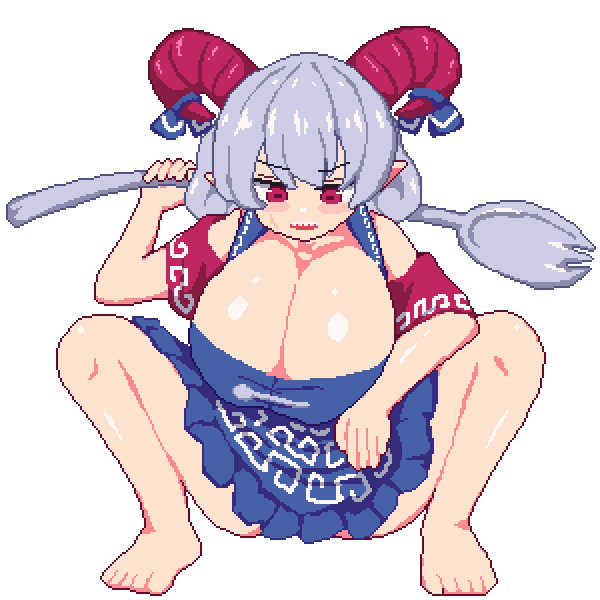 Madoukusya's tweet photo. 欲望を吸いすぎた饕餮ちゃん https://t.co/U07Hq7ELMf