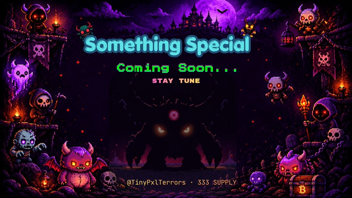 Tiny Pixel Terrors tweet media