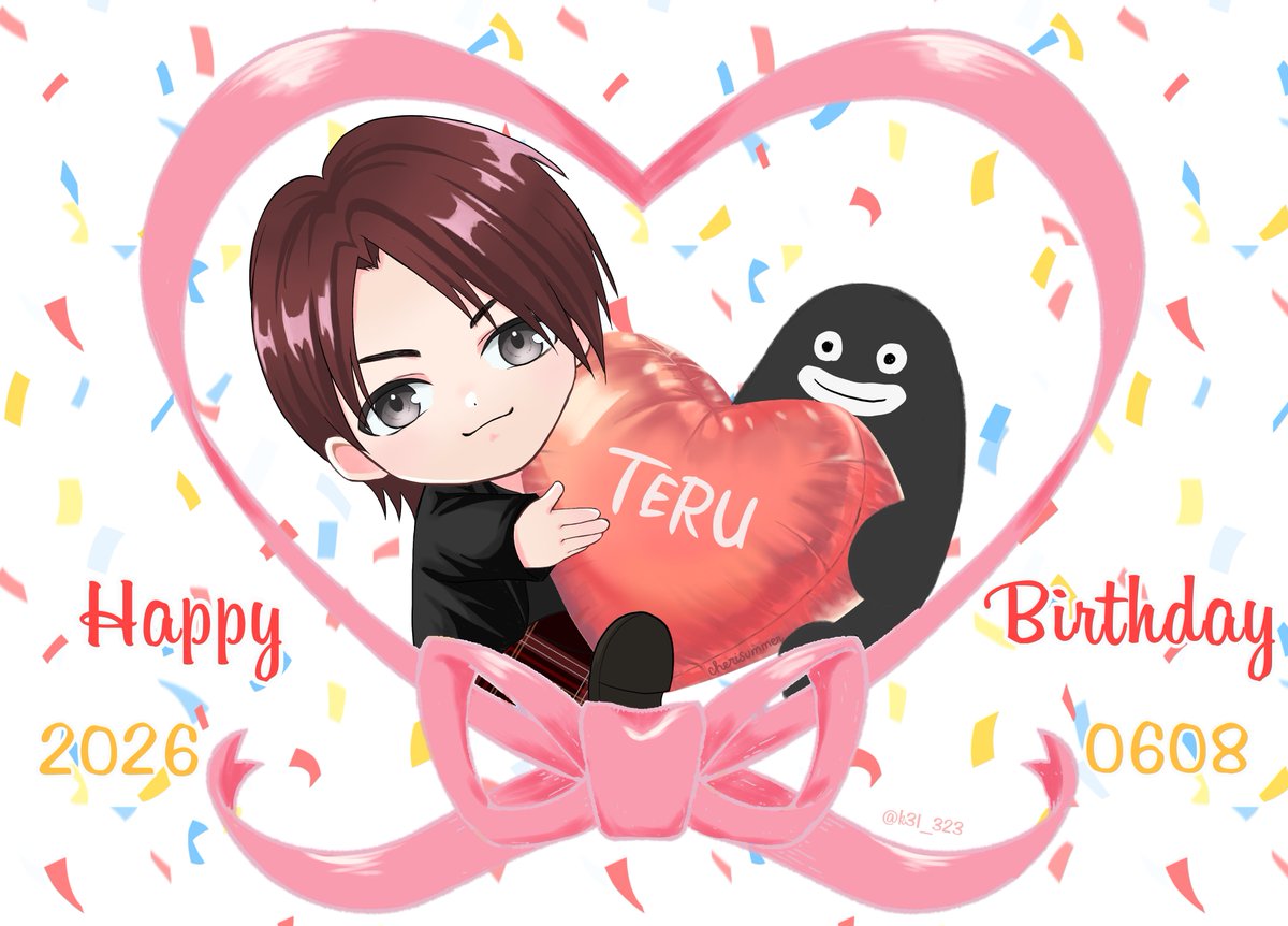 TERUさん𝐇𝐚𝐩𝐩𝐲 𝐁𝐢𝐫𝐭𝐡𝐝𝐚𝐲.⋆𝜗𝜚.*🎂🎉 #TERU誕生祭2026