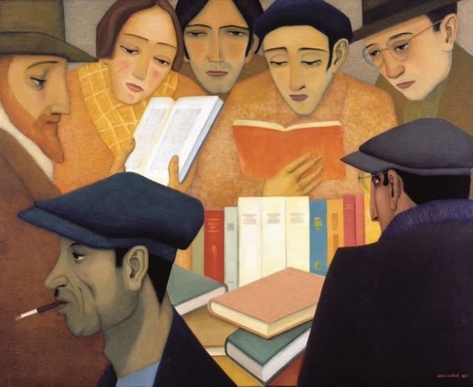 tomfishpaw's tweet photo. #JohanvanHell
Bookstall, (1935) https://t.co/AGgmvz5oFo