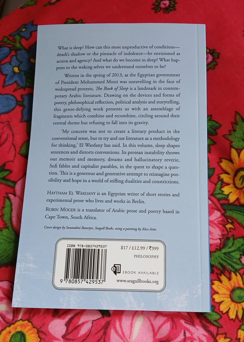 _freewriters's tweet photo. Just arrived. Can't wait to get into it this weekend. #haythamelwardany #thebookofsleep @seagullbooks https://t.co/ZepWe6jdMT
