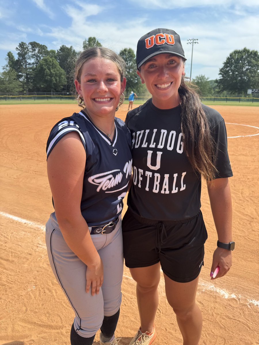 TNCYatesBenton's tweet photo. 4 of our players hit the dirt early for the Zoom Into June East All-Star experience. Kelsey Matthews (2028), Trinity Trexler (2028), Bailei Ross (2029), and Kinslee Ellington (2029) spent the day with college coaches growing and showing their talent. @TeamNCSoftball https://t.co/hoJWQojfgy