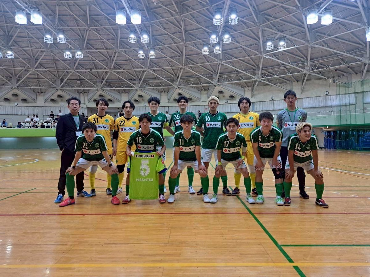 SHONAN_HIBEES's tweet photo. 【TOP試合結果】

#神奈川県フットサルリーグ1部
🆚バディランツァーレ
2-2DRAW

⚽️得点者
神里祐哉
百瀬拓哉

- Next Match -
📅7月19日（日）
⏰12:20 Kick Off
🆚フォルテ湘南
🏟️シンコースポーツ寒川アリーナ

応援ありがとうございました！
 
#湘南ハイビース https://t.co/8rbDka7g13