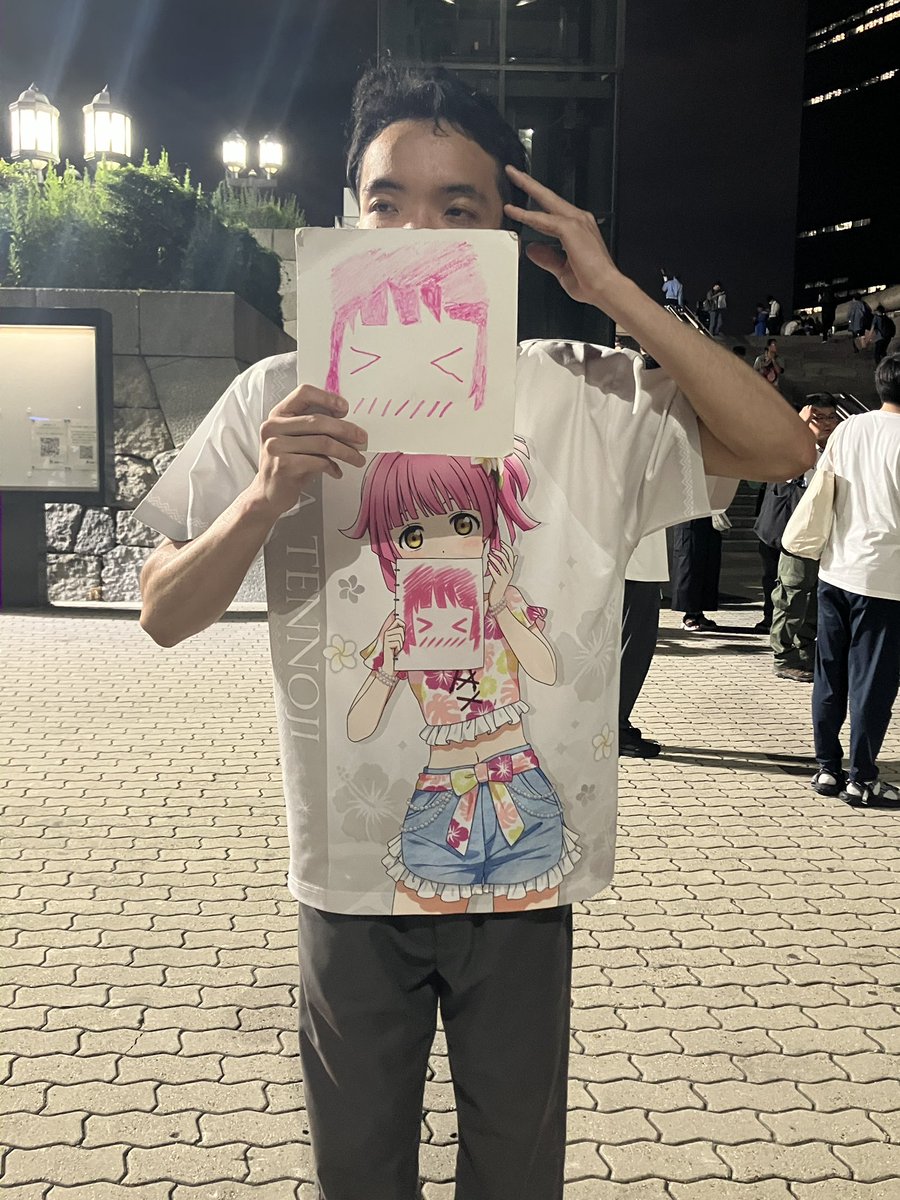 今回の虹ライブは完全見切れ席だったけど、とても満足だった！ 明日も