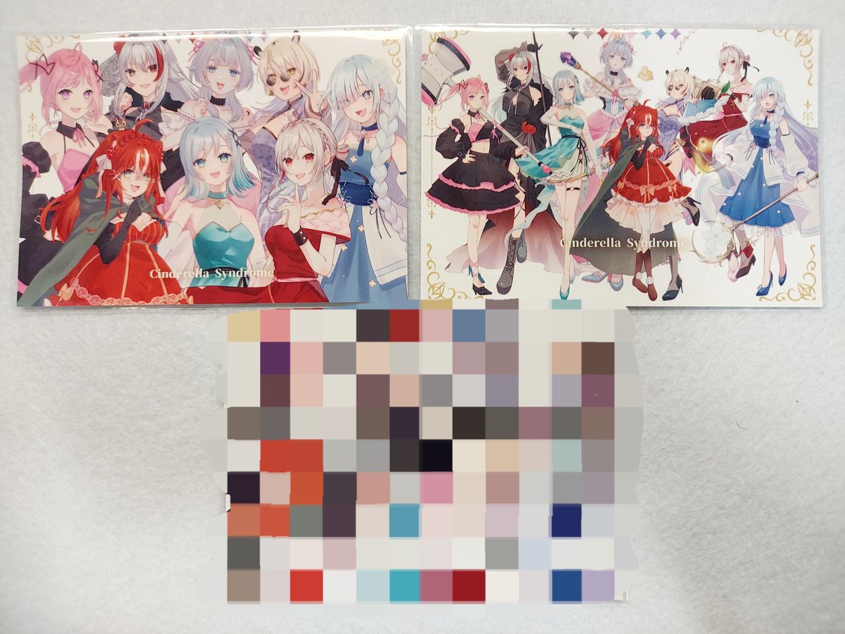 followVtube_tte's tweet photo. #シンデレラ症候群 ファミマプリント全24種+レア1種、L版でコンプリートしましたー✌️
SDキャラ達も可愛いし、等身イラストも素敵すぎです🫶
なにより、メッセージ入りが全部良すぎて…😭
最高のアイドル達の姿、みんなファミマプリントしようね…✨ https://t.co/2JPuw2mfes