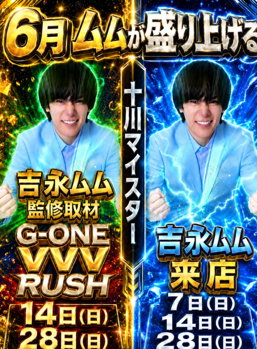 yosiko_777's tweet photo. はい、明日6月7日はひと月ぶりに
G-ONE SLOT十川様へ来店させてもらいます！！

今日実はこっそり十川で打ってまして
稼働かなり良かったし明日もこの勢い継続に期待。

そんで誰かに気づいてもらえるかと思ったけど
誰にも話しかけられることなく店を後にしました。

明日よろしくお願いします🙇

pr https://t.co/AOoIacyiRe