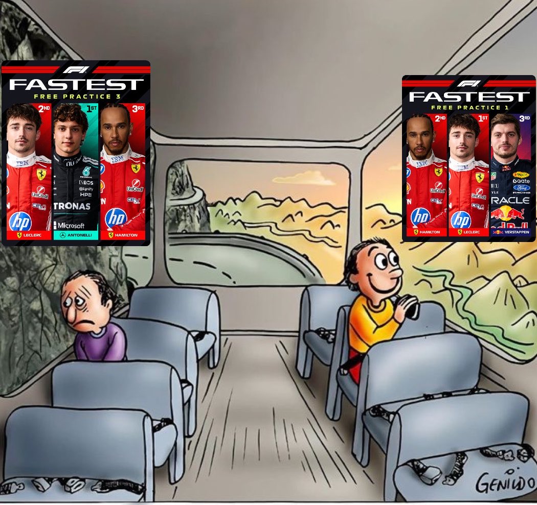 veraylec's tweet photo. yesterday was too perfect to be true 

can we have fp1 top-3 at qualifying please no one will handle mercedes on pole in monaco https://t.co/rpU3UXbgBN