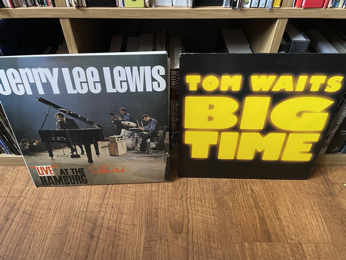 batcountry1980's tweet photo. One on the left is the greatest live album of all time. The one on the right ain’t too shabby either. https://t.co/iIgUStigw0
