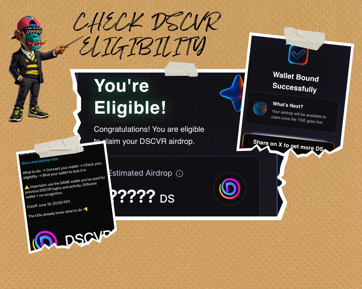Remember DSCVR we started in 2021? you can now check if you are ...
