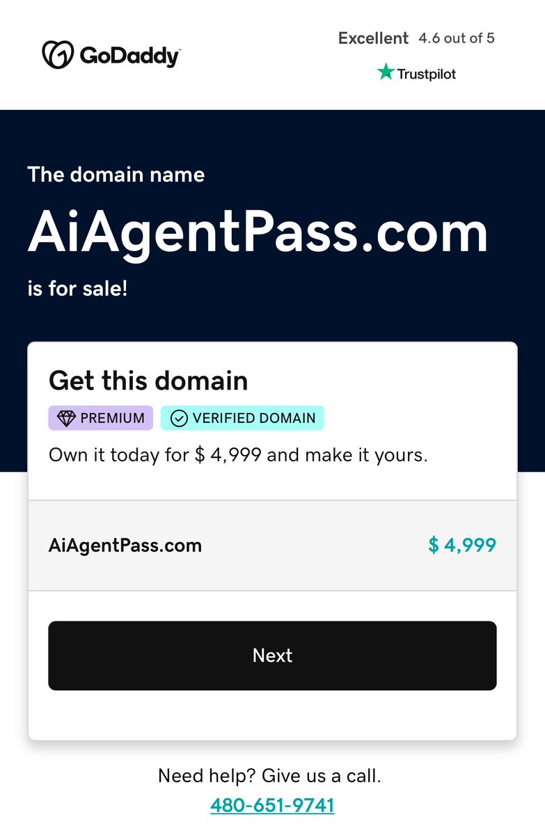 metaverse_gym's tweet photo. https://t.co/w7ZAHMMAP3 For Sale @afternic 😲

#Agent #AgentPass #AiAgents #DomainForSale https://t.co/ixhyyICLds