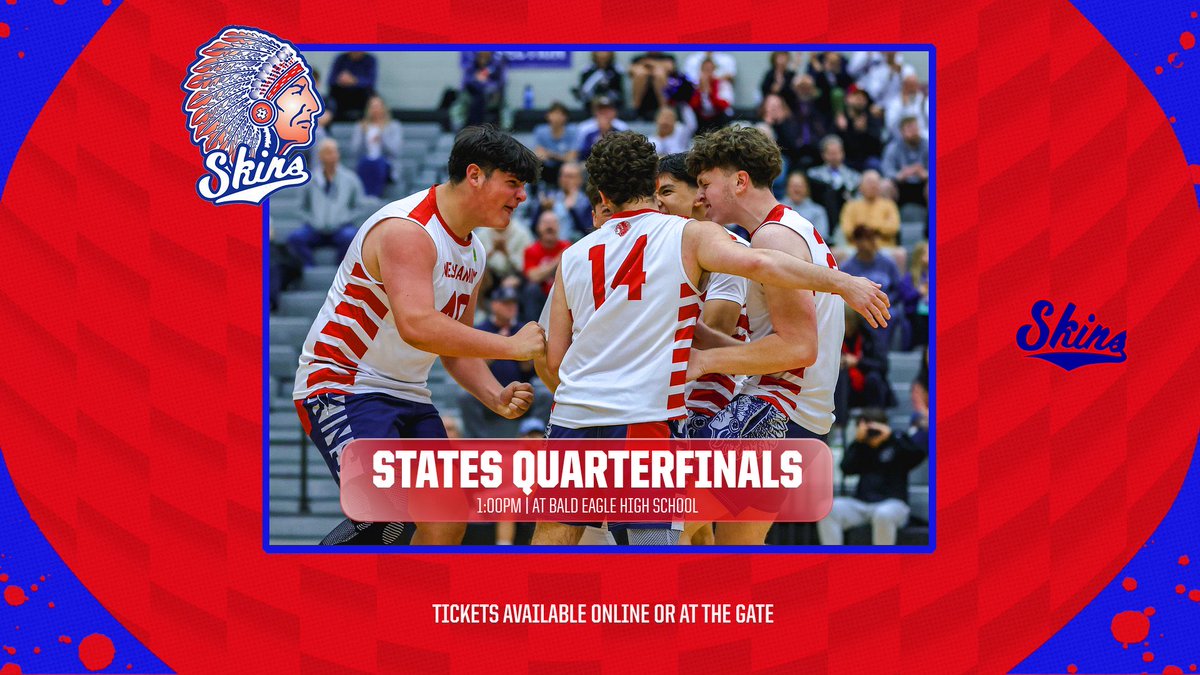Neshaminy_VB's tweet photo. State Quarterfinals!! We travel all the way to Bald Eagle HS to take on District 7 Butler for a trip to the State Semifinals on the line. Who’s making the drive out?!? #WhyNotUs https://t.co/52Hvfp8YPL