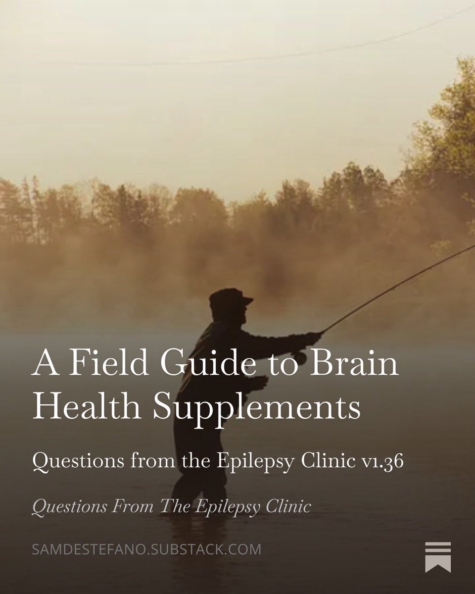 SamDeStefanoMD's tweet photo. This week's #epilepsy newsletter is an attempt to create a framework for evaluating and researching different #brainhealth #supplements as they come onto the market. Let me know if you find this helpful.

 https://t.co/FQOQ9NhglY https://t.co/GKiwmcRwRF