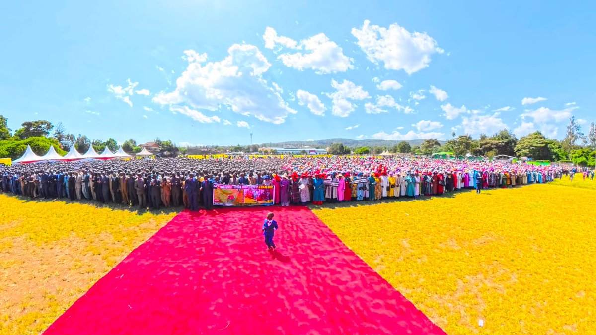 GeofreyRono_'s tweet photo. This is historic; the whole nation of kenya gathers in Nakuru to celebrate the powerful miracle of the Lord — Jayden a former cripple, was healed after 8 years being on the dust
#HistoricClassicMiracles https://t.co/RNnfCAzXNI