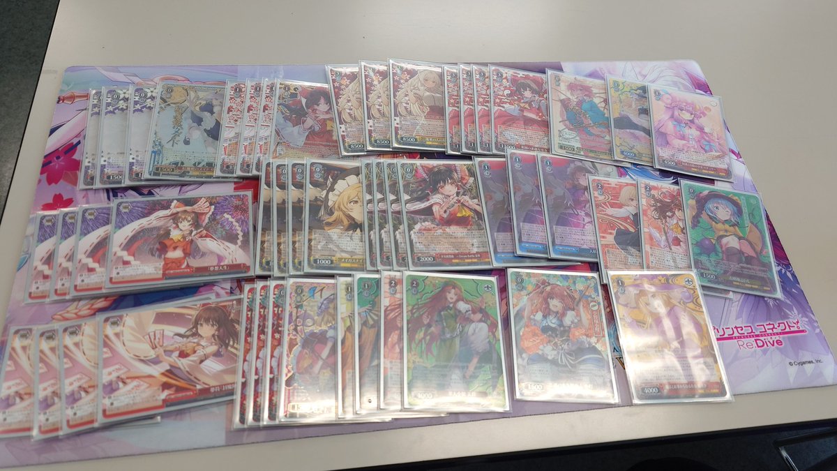 yukinon_105630's tweet photo. 上位入賞された皆様からデッキレシピを頂きましたので掲載します！！ 
本戦トーナメント

優勝:こーめいさん（KMS）
2位:まっきぃさん（SMP）
3位:ムタチューさん（THP）
4位:古来よりのエルフレンドさん（THP）

おめでとうございます！！

 #ws2tcg
 #ヴァイスシュヴァルツ
 #WS https://t.co/bHU80Uo59x