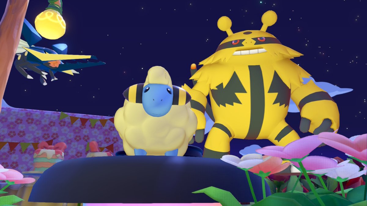 flaaffyman180's tweet photo. Happy Mareep Day! 🐑💛
I celebrated in Pokopia too.
Sorry the setup was a little sloppy, Mareep 😭✨
Let’s enjoy the rest of the Mareep day too! ✨

#メリープの日 #MareepDay #mareep #メリープ #Voltilamm #Wattouat #咩利羊 #메리프 https://t.co/XXm6RriG7T
