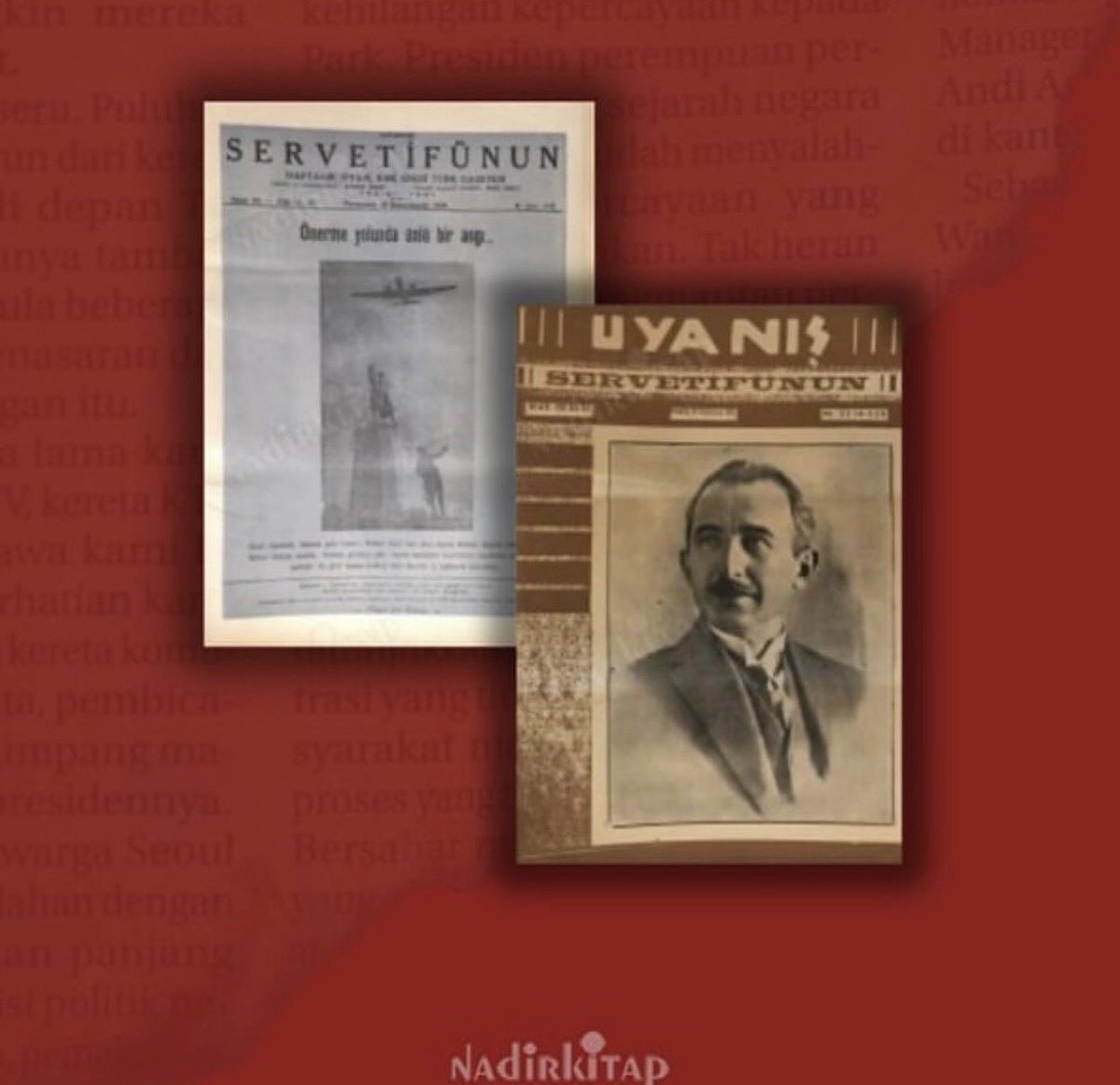 Nadirkitap's tweet photo. 631 Sayı Lot - Servet-i Fünun | Resimli Uyanış Servetifünun Haftalık Siyasi ve Edebi Türk Gazetesi | No: 1729 - 2449

https://t.co/V0IDEnB9Jl

Yüzlerce sahaf ve milyonlarca efemera, gazete  aradığınız kitabın adresi https://t.co/0qleYWjb9p’da. 

#kitap #sahaf https://t.co/106mKBh4I1