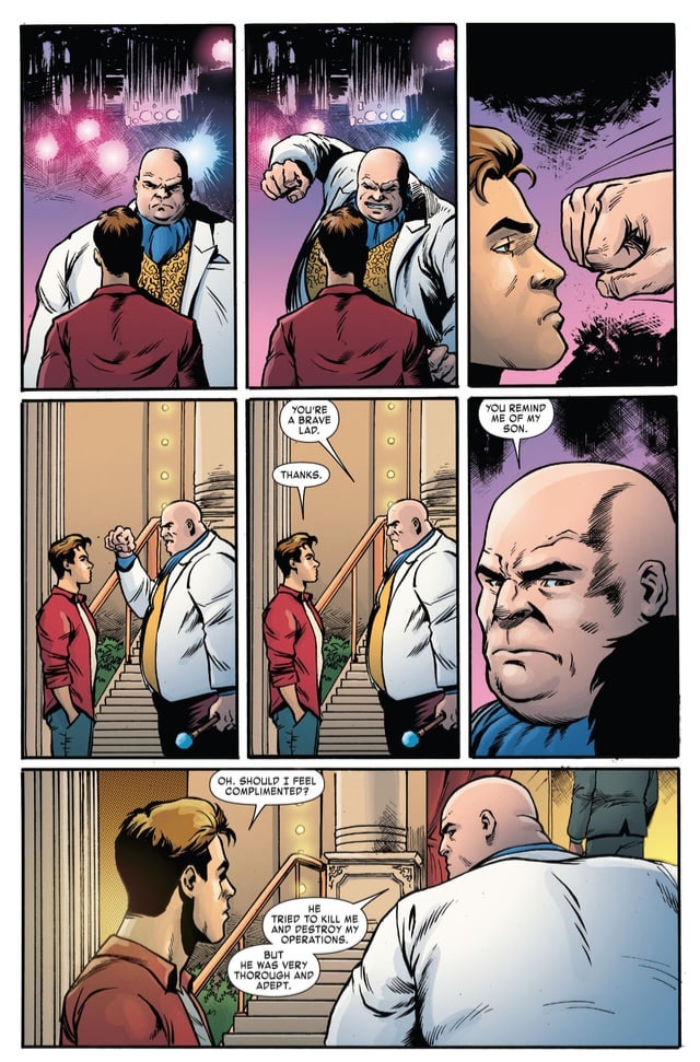 SanjiOP4's tweet photo. A reminder that Peter is the GOAT in every other comic he appears. Not only in Daredevil. The only problem with the character are the dumb writers. Not the character per se https://t.co/UJKUQaQFXW