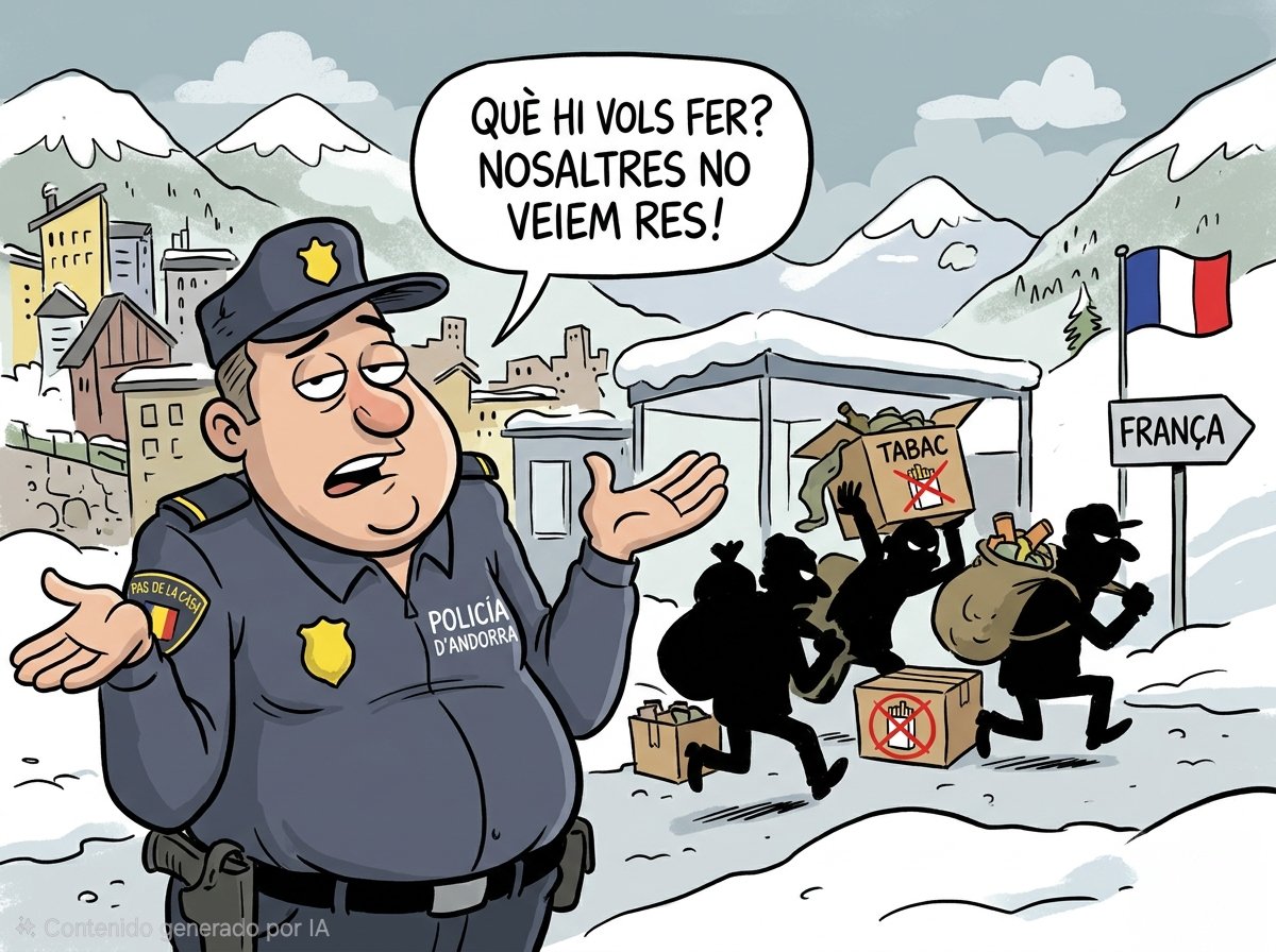 Andcontraban's tweet photo. 🚨 El govern d'Andorra 🇦🇩 reconeix que no és "capaç" d'actuar contra el contraban 🏴‍☠️🚬💰.
@Elysee @gouvernementFR 
@PrefetOccitanie 
@PoliceNationale 
@Gendarmerie 
@douane_france 
@ladepechedumidi @actufr 
@lindependant @Actu17 
@bubus2014 @LesBuralistes 
@lemondedutabac 
👇 https://t.co/PkhPjaZCA6