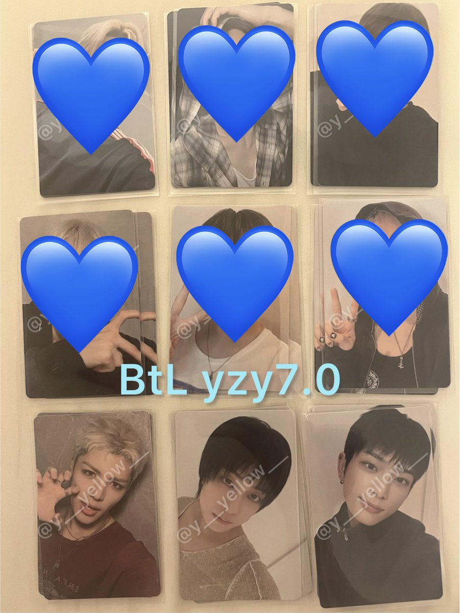 y___yellow___'s tweet photo. &amp;TEAM BtL yzy 5.0 7.0 9.0 10.0トレカ 買取

【譲】
5.0→🎮🍚🐰🐣🐶
7.0,9.0,10.0→🐰🐣🐶
【求】800/枚(+送料)

都内･ツアー手渡しまたは郵送(追跡付クリックポスト200円)
複数枚ご希望方はご相談ください🙇🏻‍♀️
ご希望の方はリプからご連絡お願いいたします

#andTEAM買取 #andTEAM_買取
#andTEAM譲 https://t.co/h4k43hD2Of